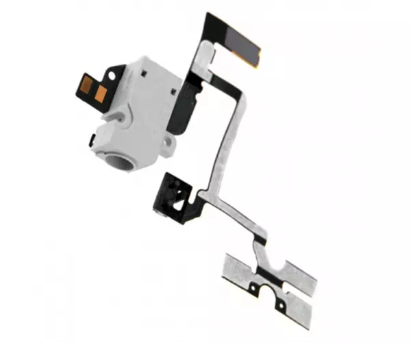 Cable flex volumen iPhone 4 blanco