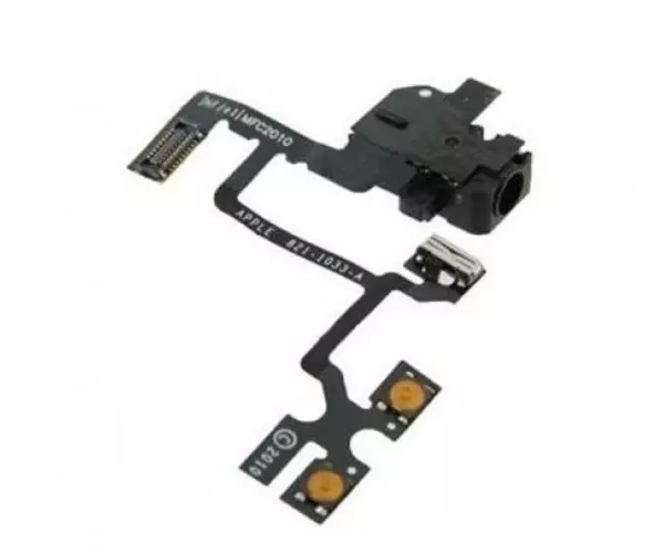 Cable flex volumen iPhone 4 negro