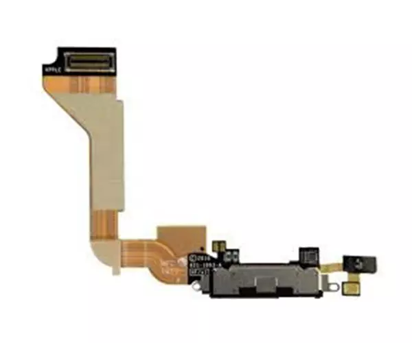 Flex conector carga iPhone 4 negro