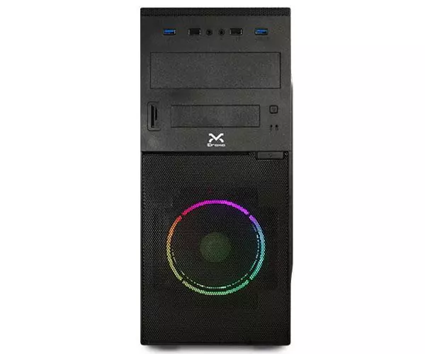 Caja ATX Gaming Droxio IRATI / Usb 3.0 / Lateral Metacrilato / Fan RGB 120mm