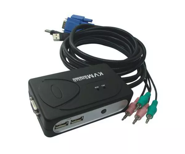 Kvm&nbsp;Switch Nanocable / 2xVga / 2xUSB / 10.12.0001