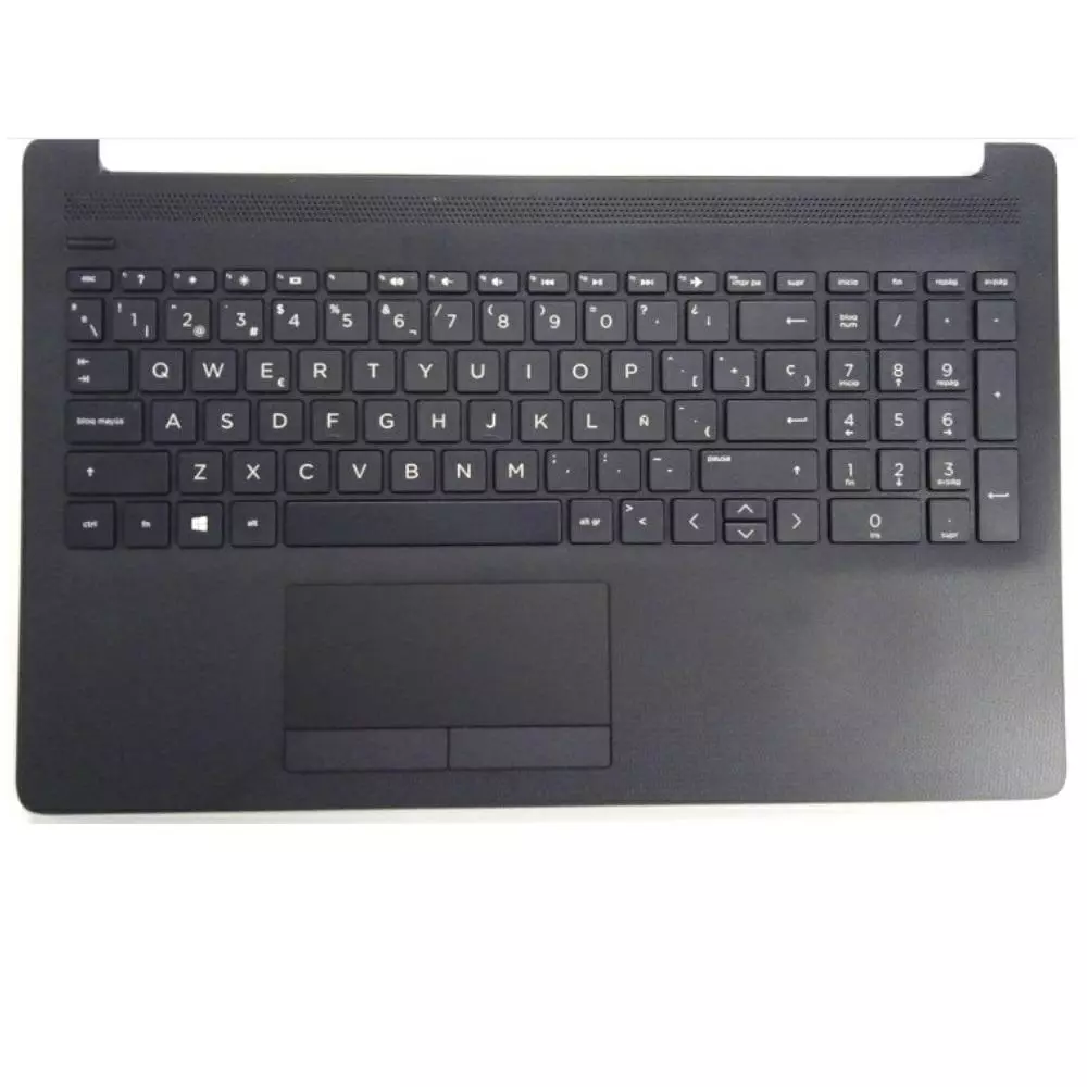 Top case + Teclado compatible para port&aacute;til HP 15-DA / 15-DB Negro