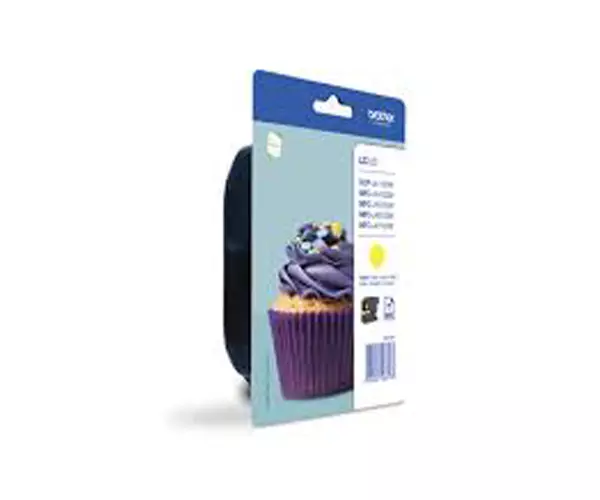 Tinta Original Brother LC123 Amarillo / mfcj4510dw