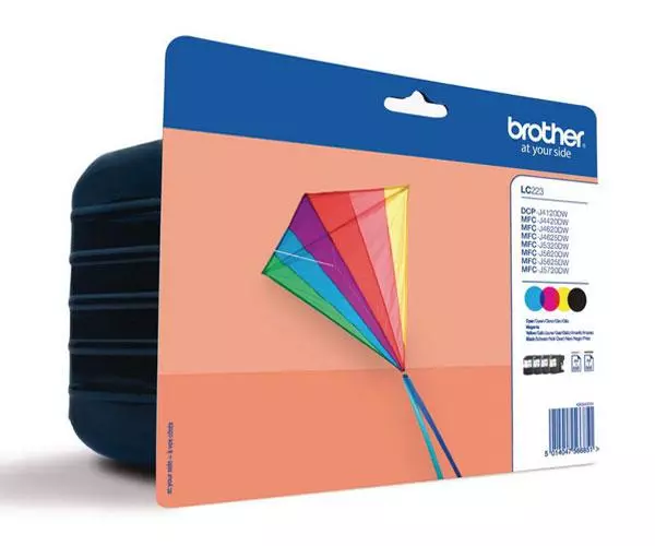 Tinta Original Brother Multipack LC223 (Bk/c/m/y)
