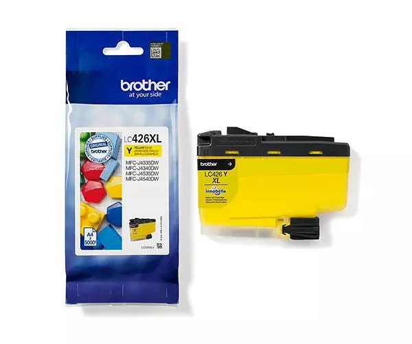 Tinta Original Brother LC426 XL Amarillo / 5.000 Pag.