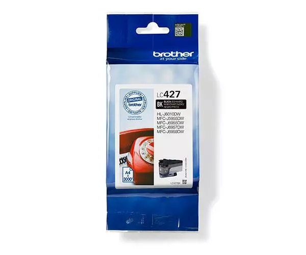 Tinta Original Brother LC427 Negro / 3.000 Pag.