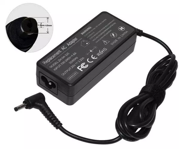 Cargador compatible para port&aacute;til LENOVO 65W 20V 3.25A 4.0x1.7 mm Dayma
