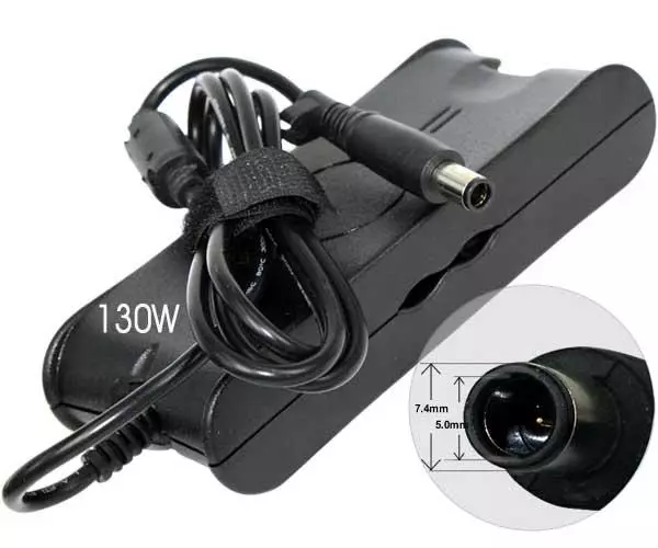 Cargador compatible para port&aacute;til DELL 130W 19.5V 6.7A 7.4x5.0 mm Dayma