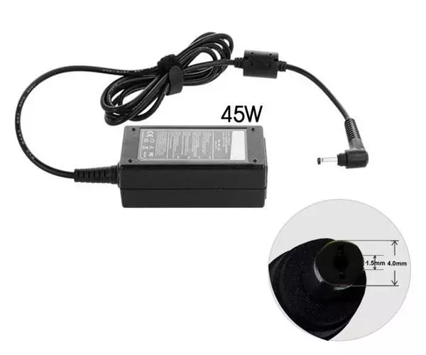 Cargador para port&aacute;til Toshiba 45W 19V 2.37A 4.0 mm x 1.7 mm / M-220