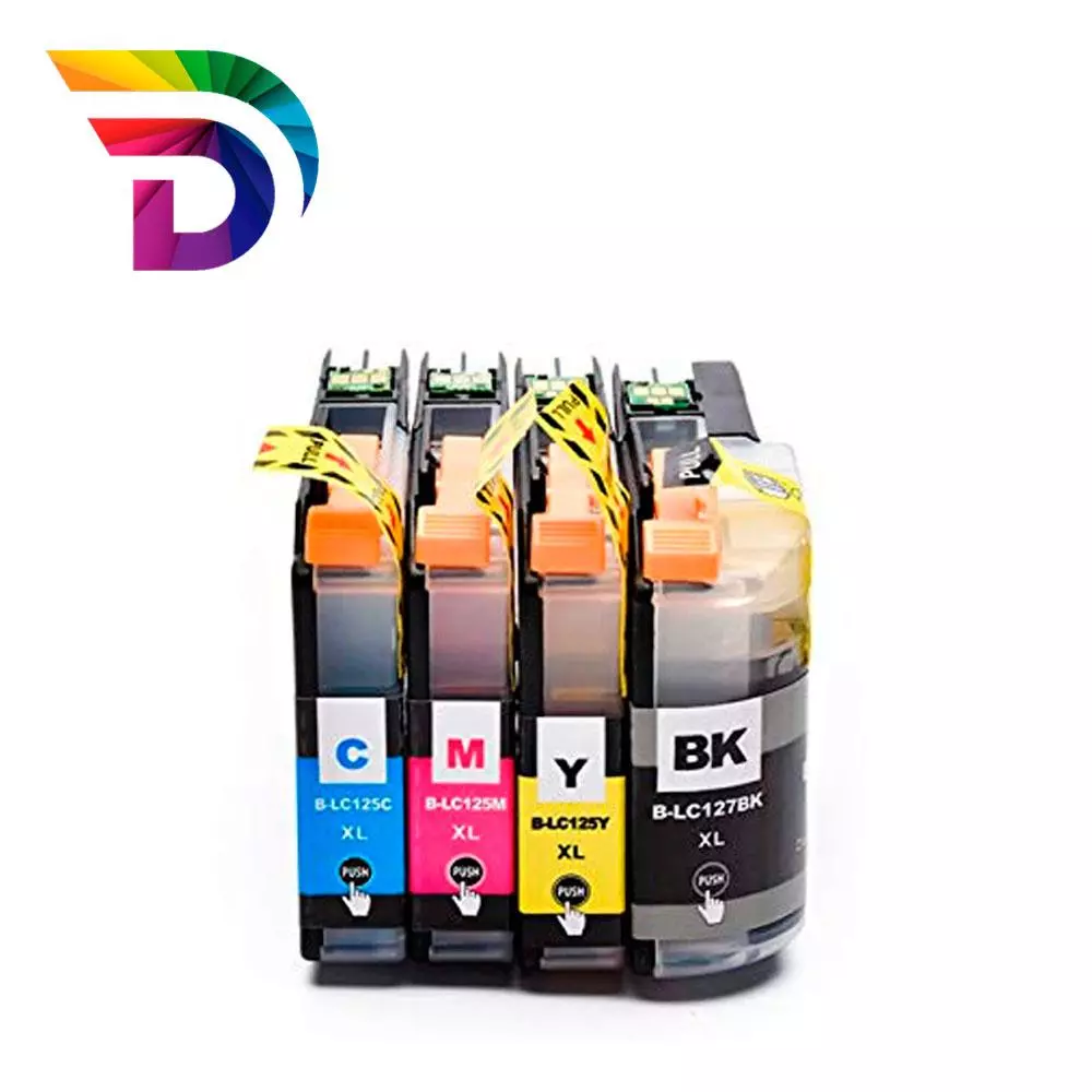 Tinta compatible Dayma para BROTHER LC127 Negro 1.200  P&aacute;ginas