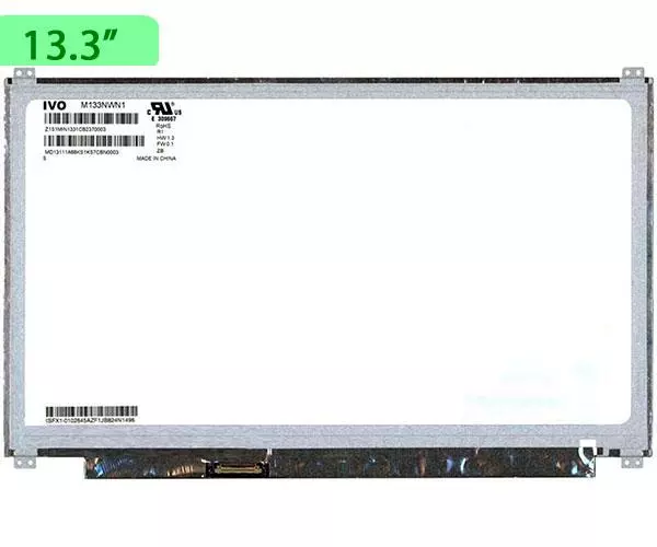 Pantalla para port&aacute;til LED 13.3" Slim 30 pines WXGA / Conector Izquierda