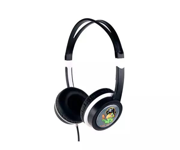Auriculares para ni&ntilde;os Gembird con limitador de volumen / Negro / MHP-JR-BK