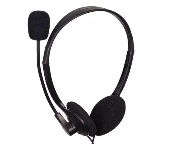 Auriculares Diadema Gembird MHS-123 / Micro integrado flexible / Jack 3.5mm / negro