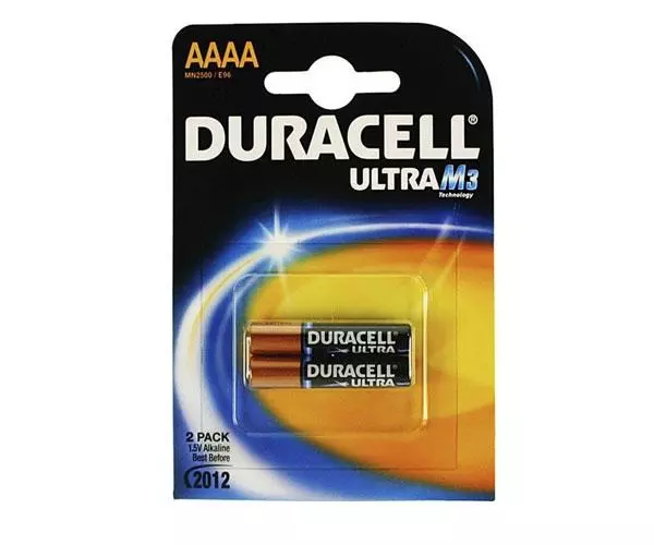 Pilas Duracell Ultra alcalinas AAAA 1.5v (2 unid.) MX2500 / DRB25002 / LR8D425
