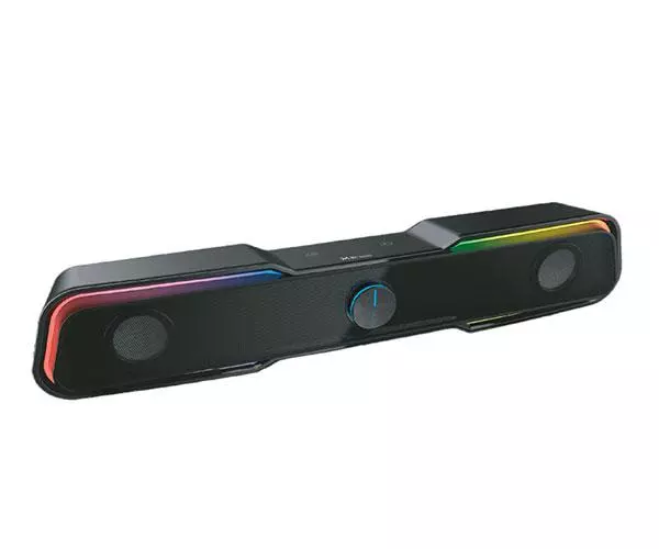 Barra de sonido Bluetooth Gaming Droxio Nessye / Rgb Led 3 Modos / 10w / Jack 3,5mm / Negro