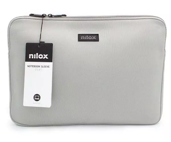 Funda portatil Nilox Sleeve / Gris / 14.1 pulg. / Neopreno  NXF1402