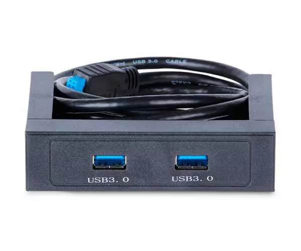 Panel frontal 3.5  USB 3.0  2 puertos / PFUSB3.0