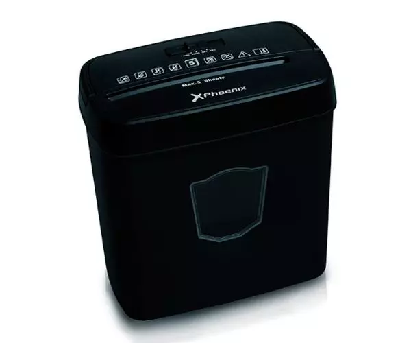 Destructora documentos Phoenix PHCROSSCUT-P / 12 litros / 5 hojas a la vez corte cruzado