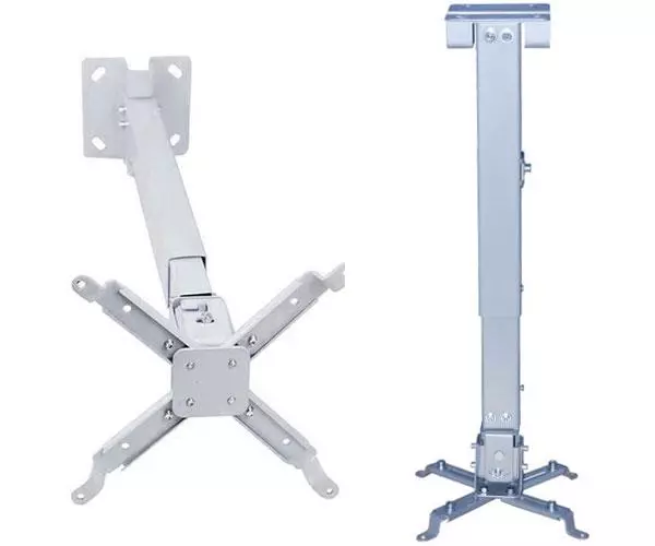 Soporte&nbsp;proyector techo&nbsp;pj2012t-s&nbsp;inclinable plata