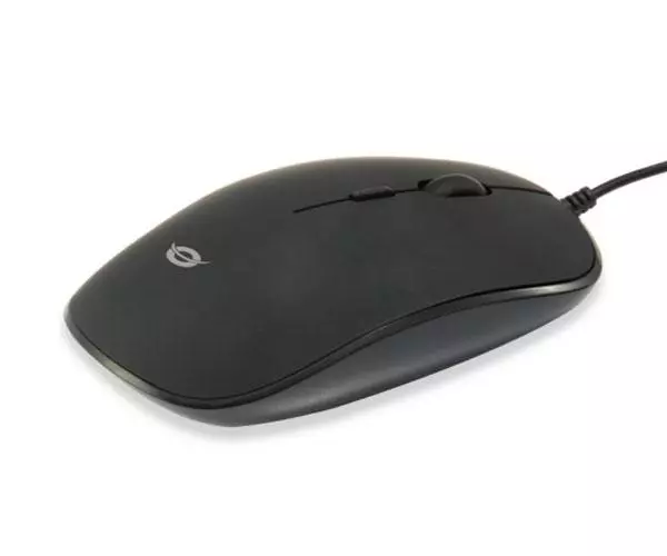 Raton optico Usb Conceptronic Regas / Ambidiestro / 1200 Dpi / Negro / REGAS01B