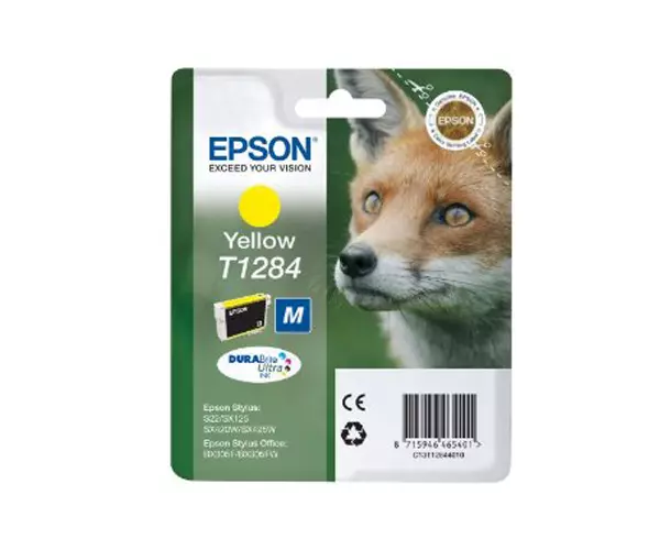Tinta original Epson T1284 amarillo c13T12844012