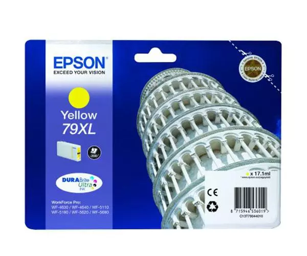 Tinta Original Epson T7904 / 79 XL / Amarillo