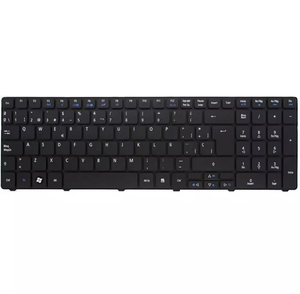 Teclado compatible para port&aacute;til ACER E1-571 / 5742 V2 (F3 Wifi)