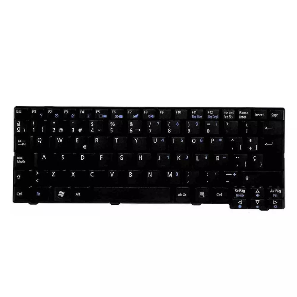 Teclado compatible para port&aacute;til ACER Aspire one D250