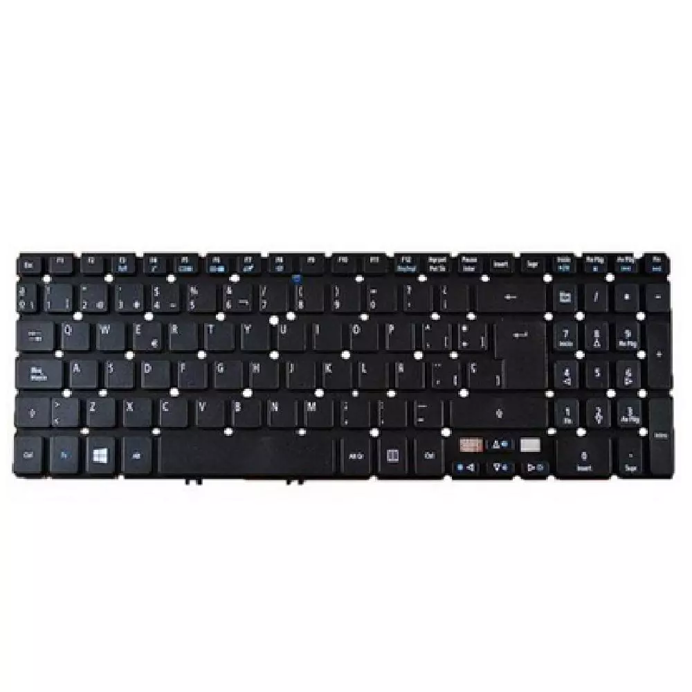 Teclado compatible para port&aacute;til ACER Aspire V5-573 V2 Teclas direccion 7.1mm