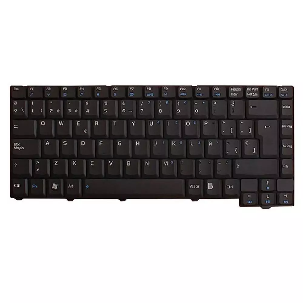 Teclado compatible para port&aacute;til ASUS F2 / F3 Version 28 pines