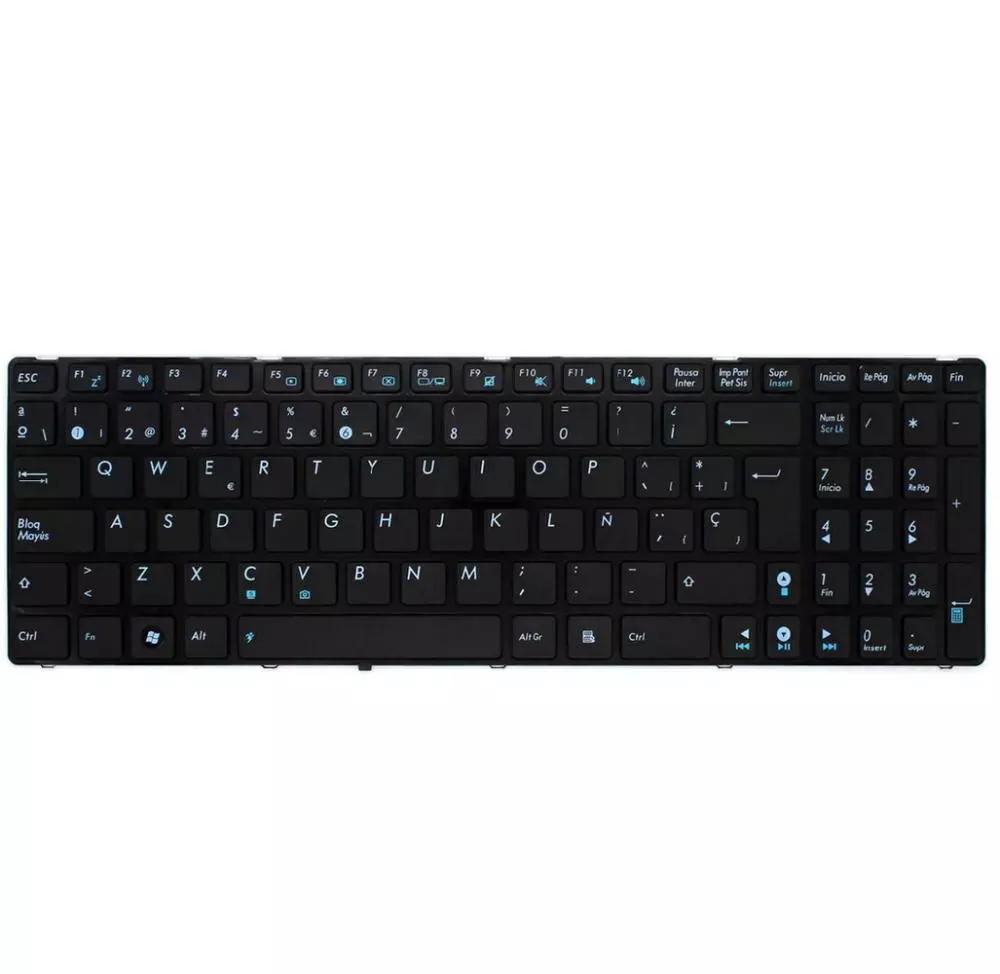 Teclado compatible para port&aacute;til ASUS G60 V1