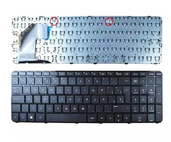 Teclado compatible para port&aacute;til HP Pavilion sleekbook 15-b con marco win8