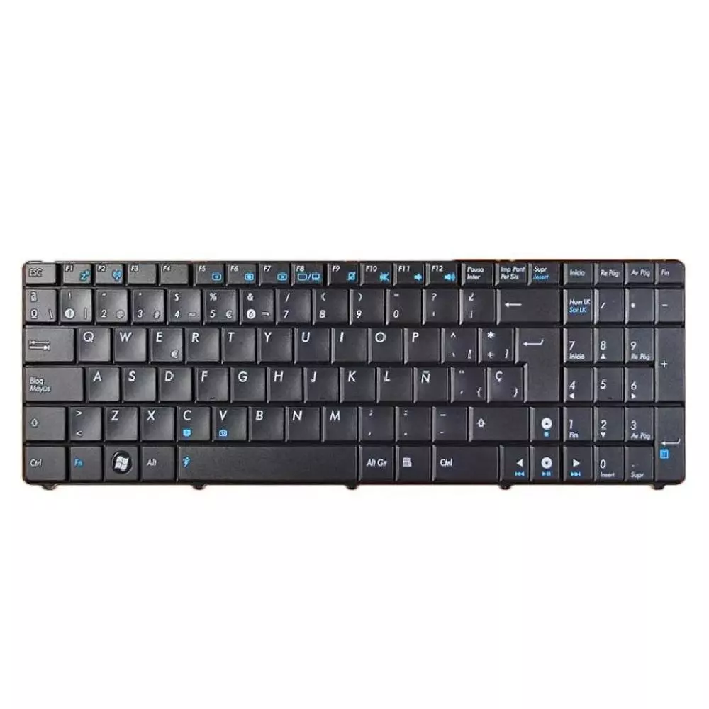 Teclado compatible para port&aacute;til ASUS K50 Version Teclas cuadradas