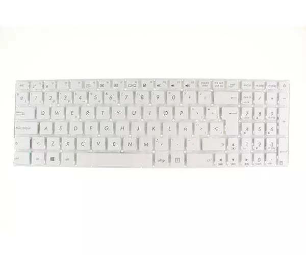 Teclado compatible para port&aacute;til ASUS X540 Blanco
