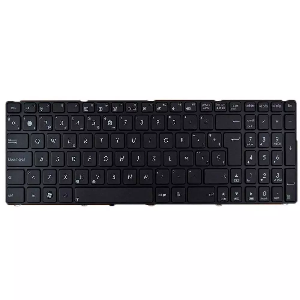 Teclado compatible para port&aacute;til ASUS K50 Version con marco