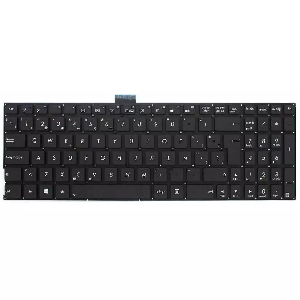 Teclado compatible para port&aacute;til ASUS F555L