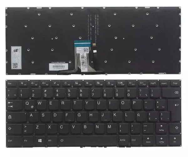 Teclado compatible para port&aacute;til LENOVO Yoga 510-14ast / 510-14ikb / Retroiluminado
