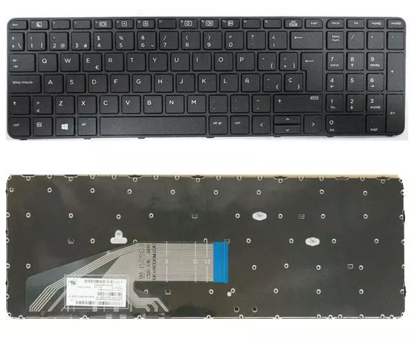 Teclado compatible para port&aacute;til HP Probook 650 G2 / 650 G3 / 655 G2 / 655 G3 / 450 G3 / 455 G3