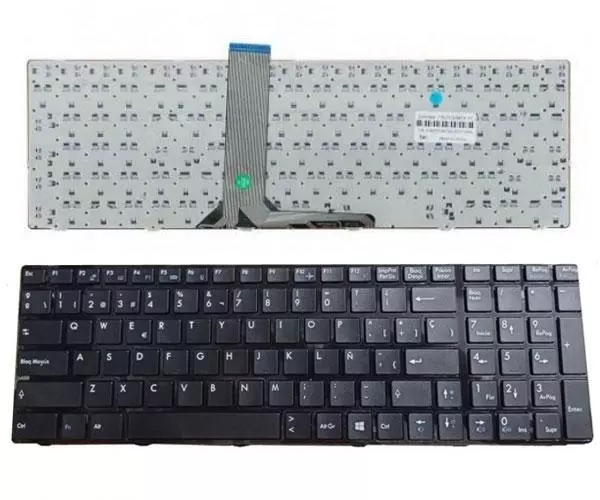 Teclado compatible para port&aacute;til MSI ge60 / cx70 / v139922ck1