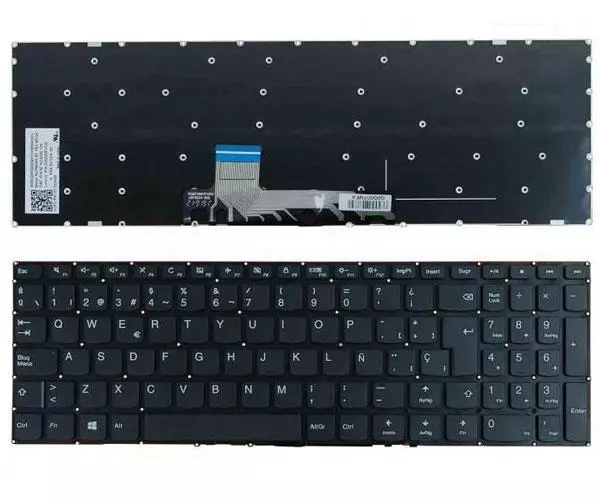 Teclado compatible para port&aacute;til LENOVO Ideapad 310S-15ISK / 510S-15ISK / 310S-15IKB  / negro / sin marco
