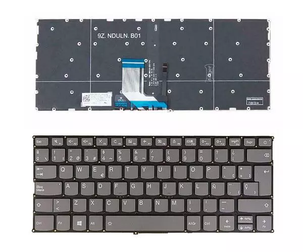 Teclado compatible para port&aacute;til LENOVO 720s-13ibr Retroiluminado
