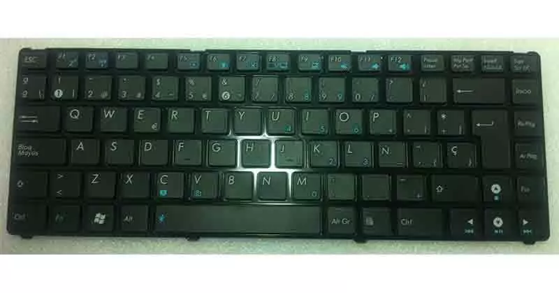 Teclado compatible para port&aacute;til ASUS U20 series negro