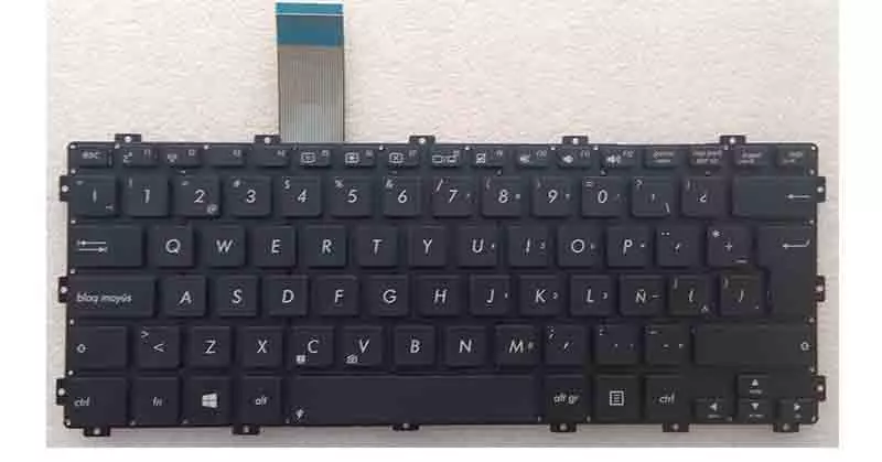 Teclado compatible para port&aacute;til ASUS X201 / x301 negro
