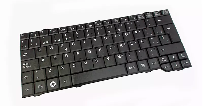 Teclado compatible para port&aacute;til FUJITSU sa3650/3655  black