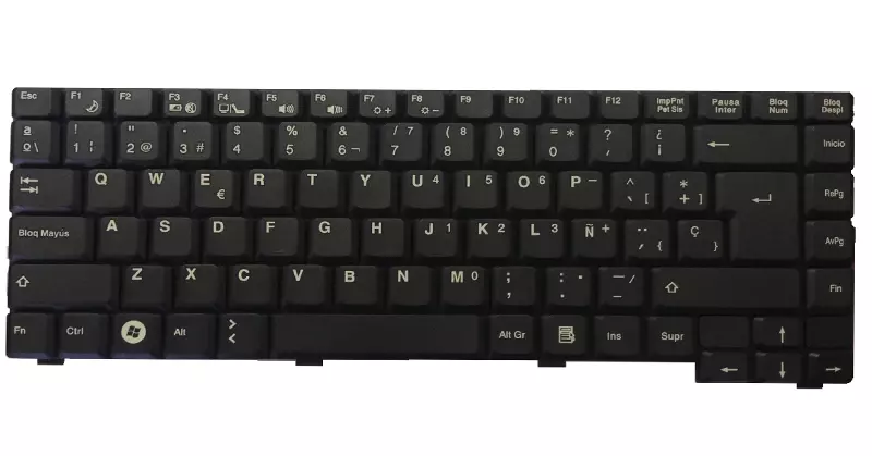 Teclado compatible para port&aacute;til FUJITSU Amilo pa2530/ pa2510 / pa2550