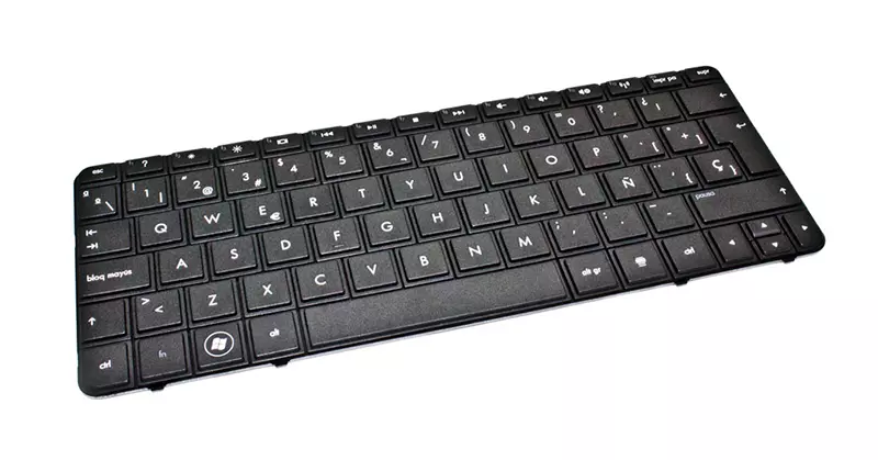 Teclado compatible para port&aacute;til HP Mini 210-1000 / cq10 negro / 110-3000 / faja peque&ntilde;a