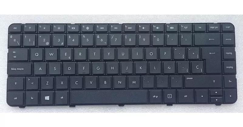 Teclado compatible para port&aacute;til HP G4 / G6-1000 / G43 / Cq43 / Cq57 / 630 / 650 Series Negro