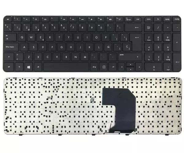 Teclado compatible para port&aacute;til HP g7 /g7-2000 /g7-2100 /g7-2200 negro con marco
