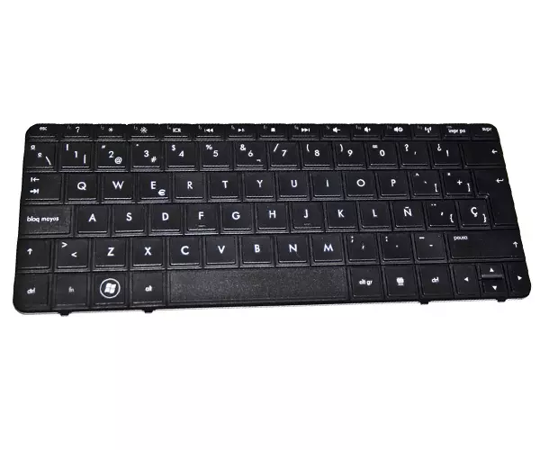 Teclado compatible para port&aacute;til HP cq10 / Mini 210 / 110-3000 / negro faja normal
