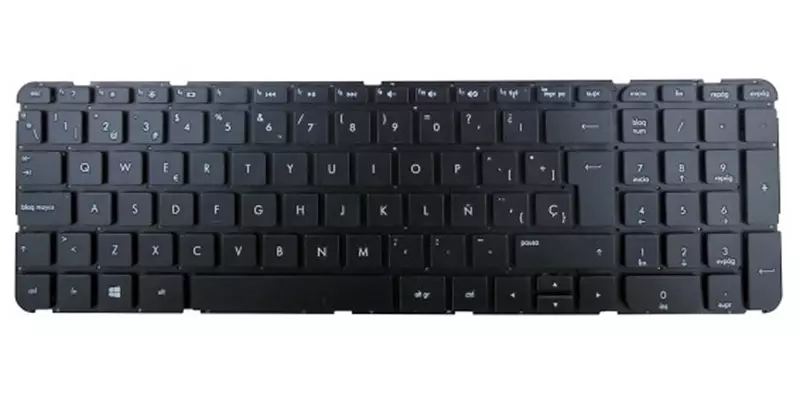 Teclado compatible para port&aacute;til HP Pavilion sleekbook 15-b sin marco win8